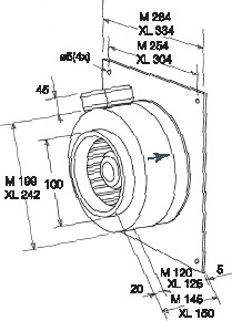 SystemAir KV 100